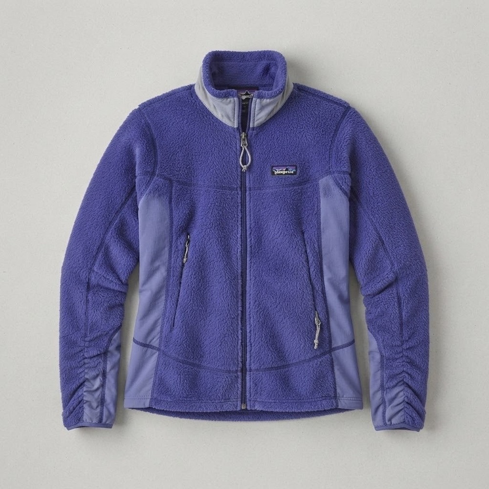 Patagonia R2 Regulator Fleece Jacket Periwinkle Purple Full Zip Women's